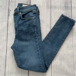 rag & bone High Rise Ankle Skinny Jeans Size 27